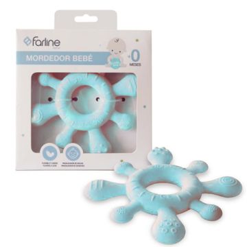Farline Bebe Mordedor Azul 0m+ Farline Bebe Mordedor Azul 0m+