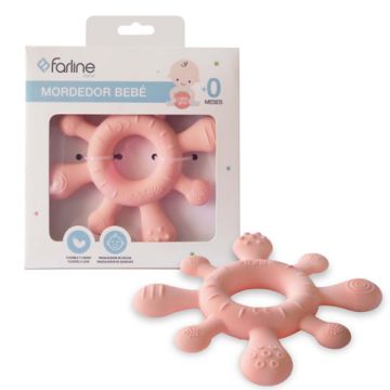 Farline Bebe Mordedor Rosa 0m+ Farline Bebe Mordedor Rosa 0m+
