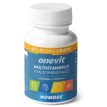 Onevit Multivitaminico y Multiminerales Hombre 90Caps