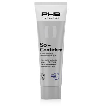 PHB Time To Care So-Confident Pasta Dental Pearl Effect 75ml PHB Time To Care So-Confident Pasta Dental Pearl Effect 75ml
