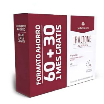 Iraltone AGA Plus Anticaida Capilar 90Caps