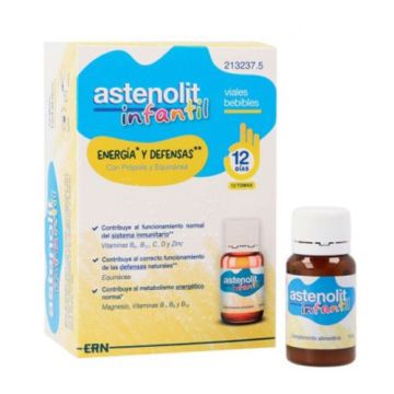 Astenolit Infantil Viales Bebibles 12 Uds