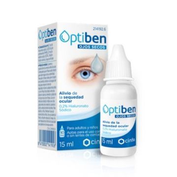 Optiben Ojos Secos Gotas 15ml