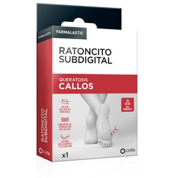 Farmalastic Ratoncito Subdigital Callos Pie Izquierdo 1 Ud Farmalastic Ratoncito Subdigital Callos Pie Izquierdo 1 Ud