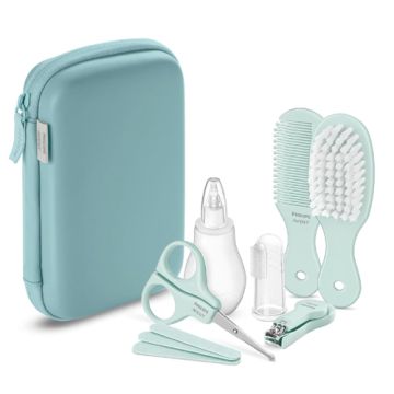 Avent Kit Cuidado del Bebe Neceser Turquesa 9 Accesorios Avent Kit Cuidado del Bebe Neceser Turquesa 9 Accesorios