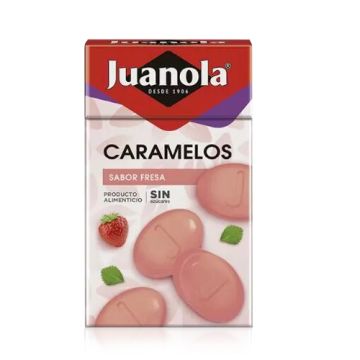 Juanola Caramelos Sabor Fresa 50gr Juanola Caramelos Sabor Fresa 50gr