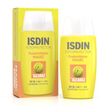 Isdin Fotoprotector Fusion Water Magic by Alcaraz Spf50 50ml Isdin Fotoprotector Fusion Water Magic by Alcaraz Spf50 50ml