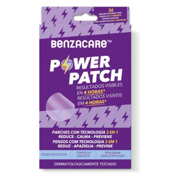 Benzacare Power Patch Granos 2 Tamaños 36Uds