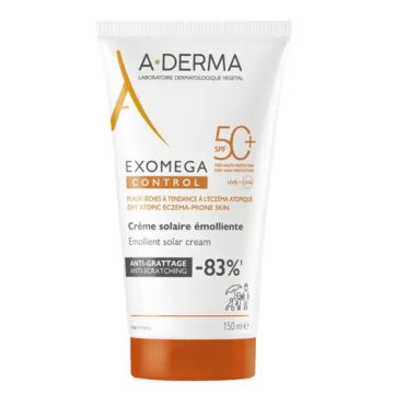 Aderma Exomega Control Crema Solar Emoliente Spf50+ 150ml