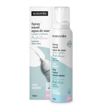 Suavinex Spray Nasal Agua de Mar Isotonica Pediatrico 0m+ 120ml Suavinex Spray Nasal Agua de Mar Isotonica Pediatrico 0m+ 120ml