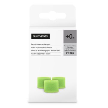 Suavinex Recambios Aspirador Nasal 0m+ 12Uds Suavinex Recambios Aspirador Nasal 0m+ 12Uds