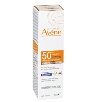 Avene Solar Spf50+ Fluido Antimanchas con Color 40ml
