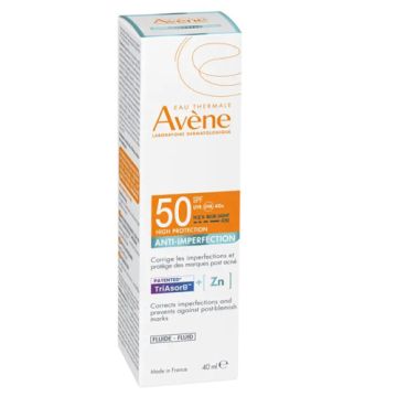 Avene Solar Spf50 Fluido Antiimperfecciones 40ml