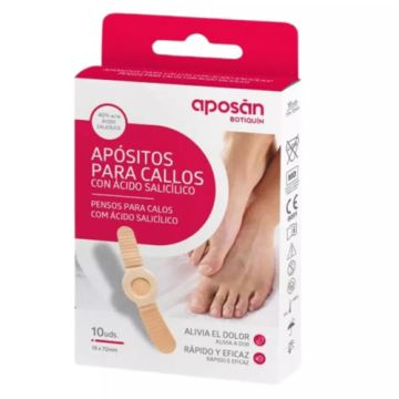 Aposan Botiquin Apositos Callos con Acido Salicilico 10Uds Aposan Botiquin Apositos Callos con Acido Salicilico 10Uds