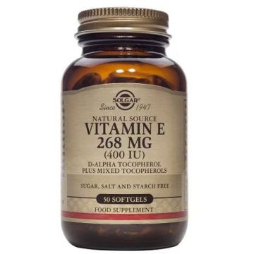 Solgar Vitamina E Seca 400ui (268 mg) 50Caps Veg Solgar Vitamina E Seca 400ui (268 mg) 50Caps Veg