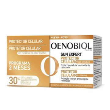 Oenobiol Sun Expert Protector Celular P.Sensibles Duplo 2x30Caps