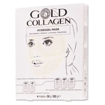 Gold Collagen Hydrogel Mask 30gr 4Uds