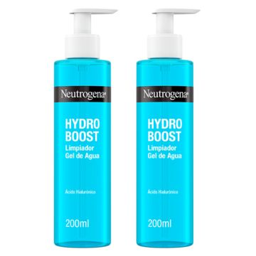 Neutrogena Hydro Boost Limpiador Gel de Agua Duplo 2x200ml
