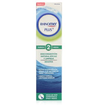 Rhinomer Plus+ Agua de Mar Hipertonica F2 Spray Medio 125ml 