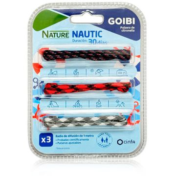 Goibi Nature Pulsera Citronela Nautic 3Uds