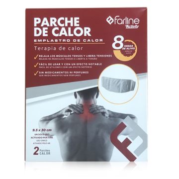 Farline Activity Parche de Calor Cervical 9,5x30cm 2Uds