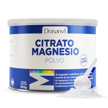 Drasanvi Citrato Magnesio Polvo Sabor Neutro 200gr