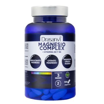 Drasanvi Magnesio Complex + Vitamina B3 y B6 180Comp 
