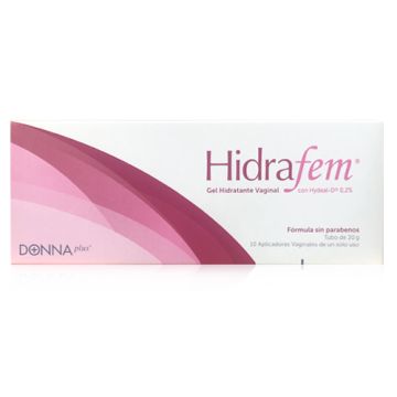 Donnaplus+ Hidrafem Gel Hidratante 10 Aplicadores 30gr