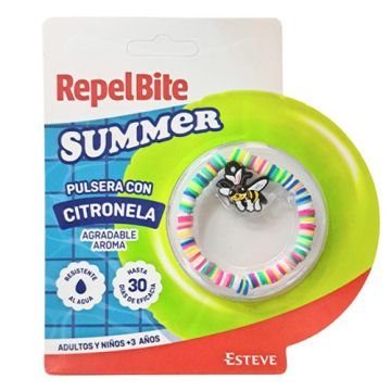 Repel Bite Summer Pulsera con Citronela