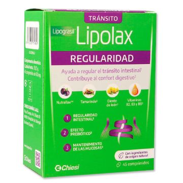 Lipograsil Lipolax Regularidad 45Comp Lipograsil Lipolax Regularidad 45Comp