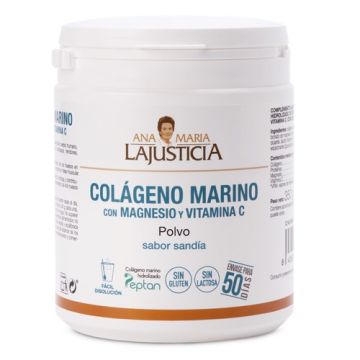 Lajusticia Colageno Marino Magnesio y VitaminaC Sandia 350gr