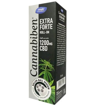 Mayla Cannabiben Extra Forte 1200mg CBD Roll-On 75ml Mayla Cannabiben Extra Forte 1200mg CBD Roll-On 75ml