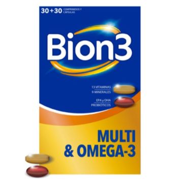 Bion3 Multi-Omega-3 30Comp+30Caps
