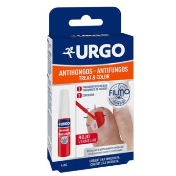 Urgo Antihongos Treat & Color Rojo 4ml