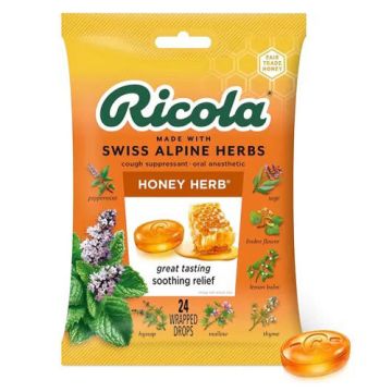 Ricola Caramelos Miel y Hierbas Bolsa 70gr