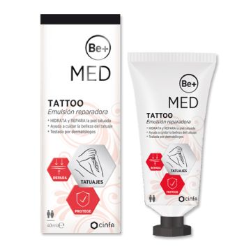 Be+ Med Emulsion Reparadora Tatto 40ml