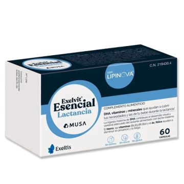 Exelvit Esencial Lactancia con Liponova 60Caps 