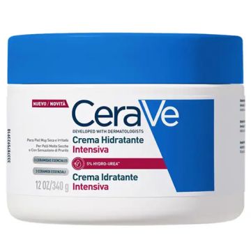Cerave Crema Hidratante Intensiva 5% Urea 340gr