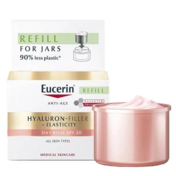 Eucerin HyaluronFiller+ Elasticity Crema Rose Spf30 Recarga 50ml Eucerin HyaluronFiller+ Elasticity Crema Rose Spf30 Recarga 50ml