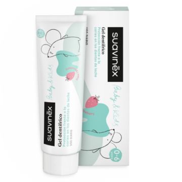 Suavinex Baby & Kids Gel Dentifrico Fresa 50ml Suavinex Baby & Kids Gel Dentifrico Fresa 50ml