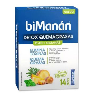 Bimanan Detox Quemagrasas Plan Dos Semanas 14Sticks