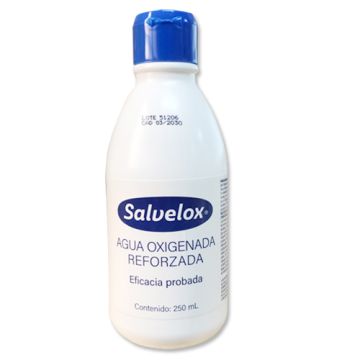 Salvelox Agua Oxigenada Reforzada 250ml Salvelox Agua Oxigenada Reforzada 250ml