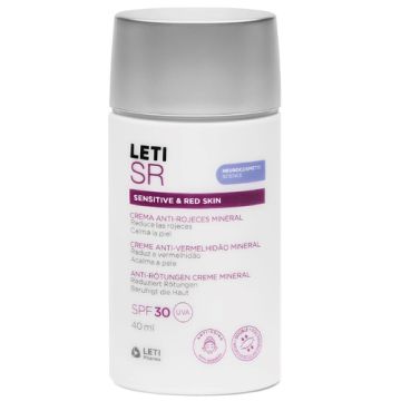 Leti SR Crema Anti-Rojeces Mineral Spf30 40ml