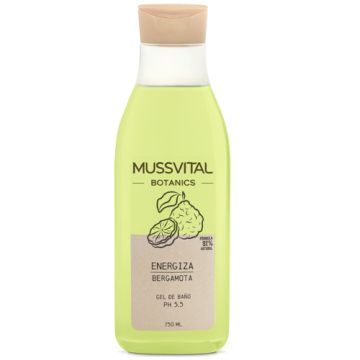 Mussvital Botanics Gel Baño Bergamota 750ml
