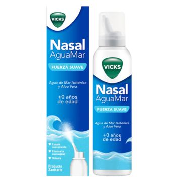 Vicks Nasal Agua de Mar Fuerza Suave 120ml