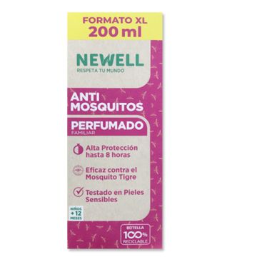 Newell Anti-Mosquitos Familiar Perfumado 200ml