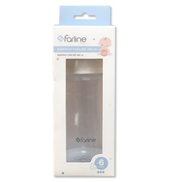 Farline Bebe Biberon Tetina Flujo Rapido 6m+ 360ml