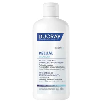 Ducray Kelual Squanorm Champu Anticaspa Refrescante 400ml