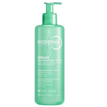 Bioderma Sebium Gel Espumoso Activo Limpiador 400ml Bioderma Sebium Gel Espumoso Activo Limpiador 400ml