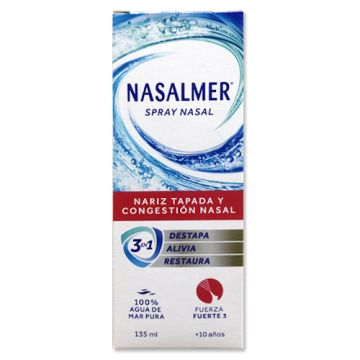 Nasalmer Spay Nasal Nariz Tapada y Congestionada F3 135ml